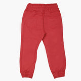Boys Cotton Jogger Pant - Red, Boys Pants, Chase Value, Chase Value