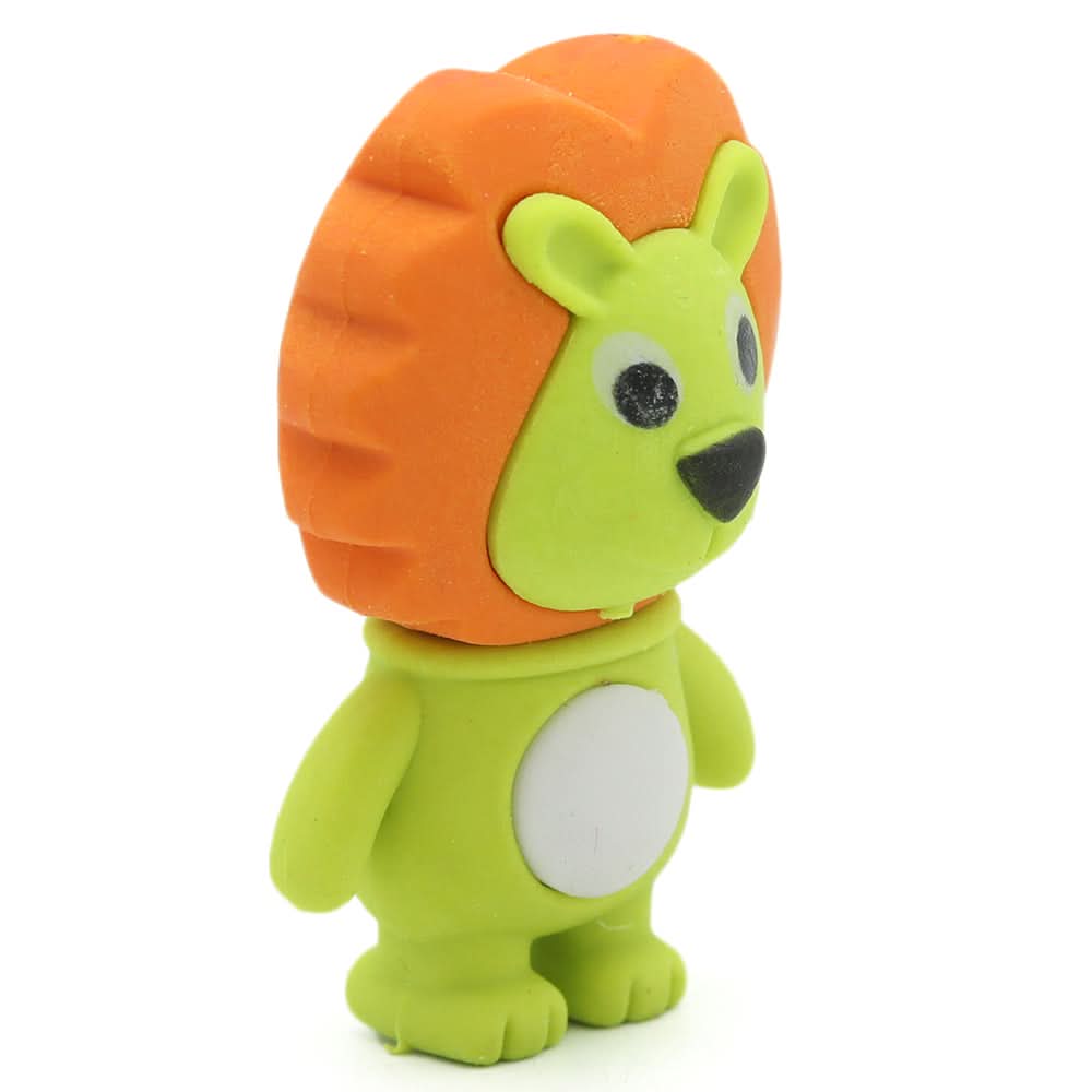 Tiger Eraser - Green, Kids, Pencil Boxes And Stationery Sets, Chase Value, Chase Value