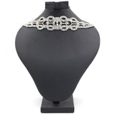 Women's Choker Set-Silver-C, Women, Jewellery Set, Chase Value, Chase Value