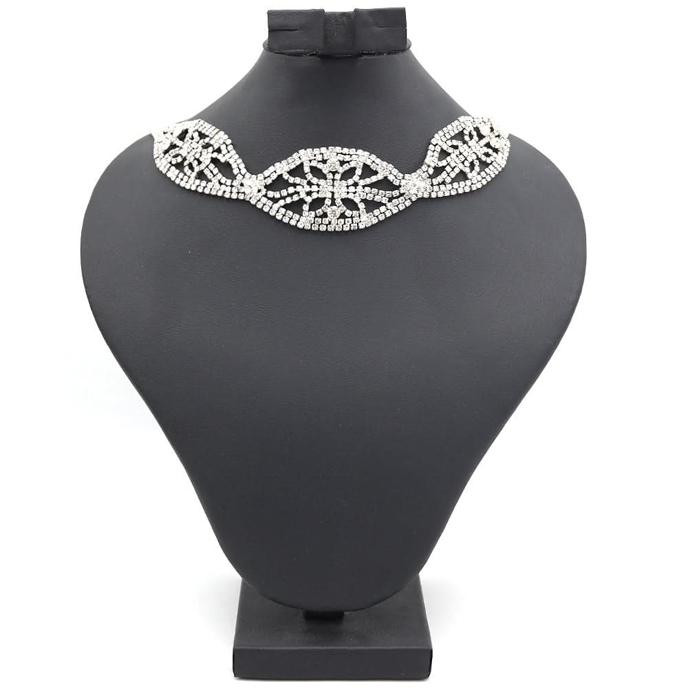 Women's Choker Set-Silver-D, Women, Jewellery Set, Chase Value, Chase Value