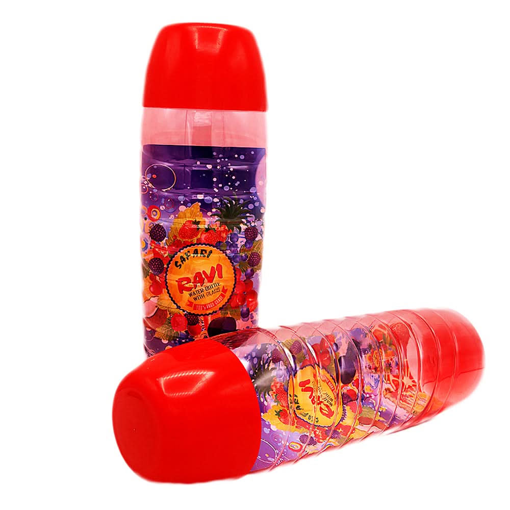Ravi Water Bottle 2 Pcs - Red, Home & Lifestyle, Glassware & Drinkware, Chase Value, Chase Value