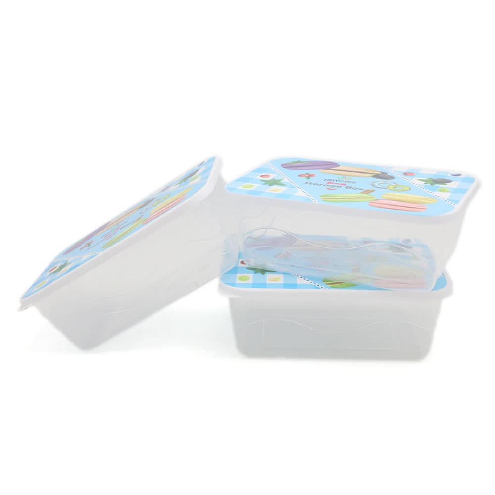 Storage Box 3 Pcs Set - Blue, Home & Lifestyle, Storage Boxes, Chase Value, Chase Value