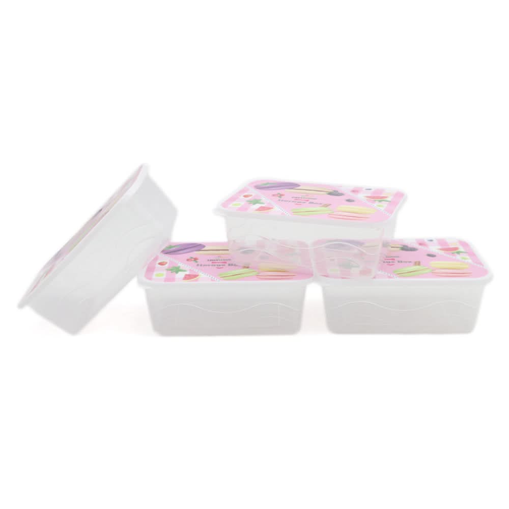 Storage Box 4 Pcs Set - Pink, Home & Lifestyle, Storage Boxes, Chase Value, Chase Value