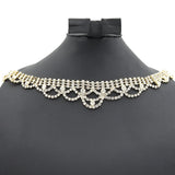 Women's Choker Set-Golden-E, Women, Jewellery Set, Chase Value, Chase Value
