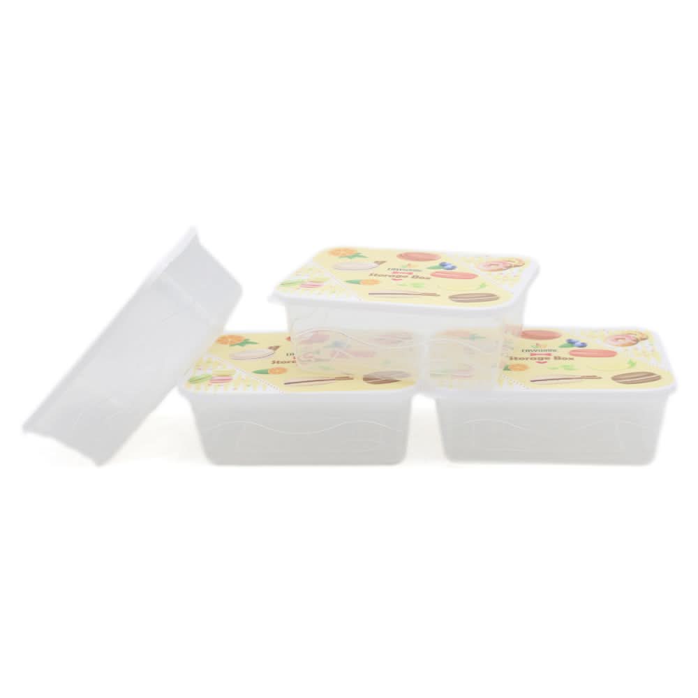 Storage Box 4 Pcs Set - Yellow, Home & Lifestyle, Storage Boxes, Chase Value, Chase Value