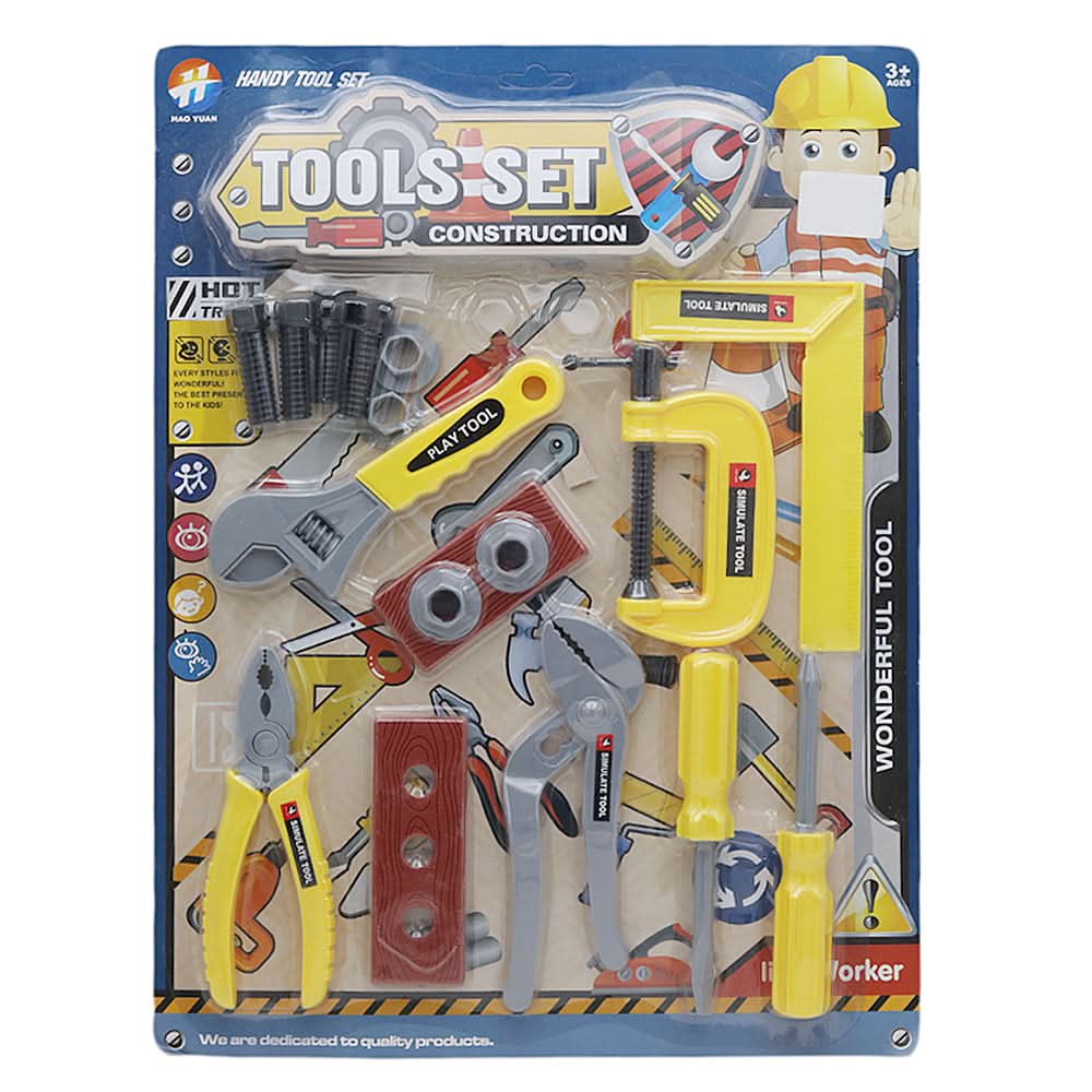 Tool Play Set 17Pcs Blister Card - Multi, Kids, Doctor & Other Sets, Chase Value, Chase Value