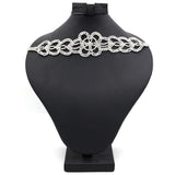 Women's Choker Set-Silver-K, Women, Jewellery Set, Chase Value, Chase Value