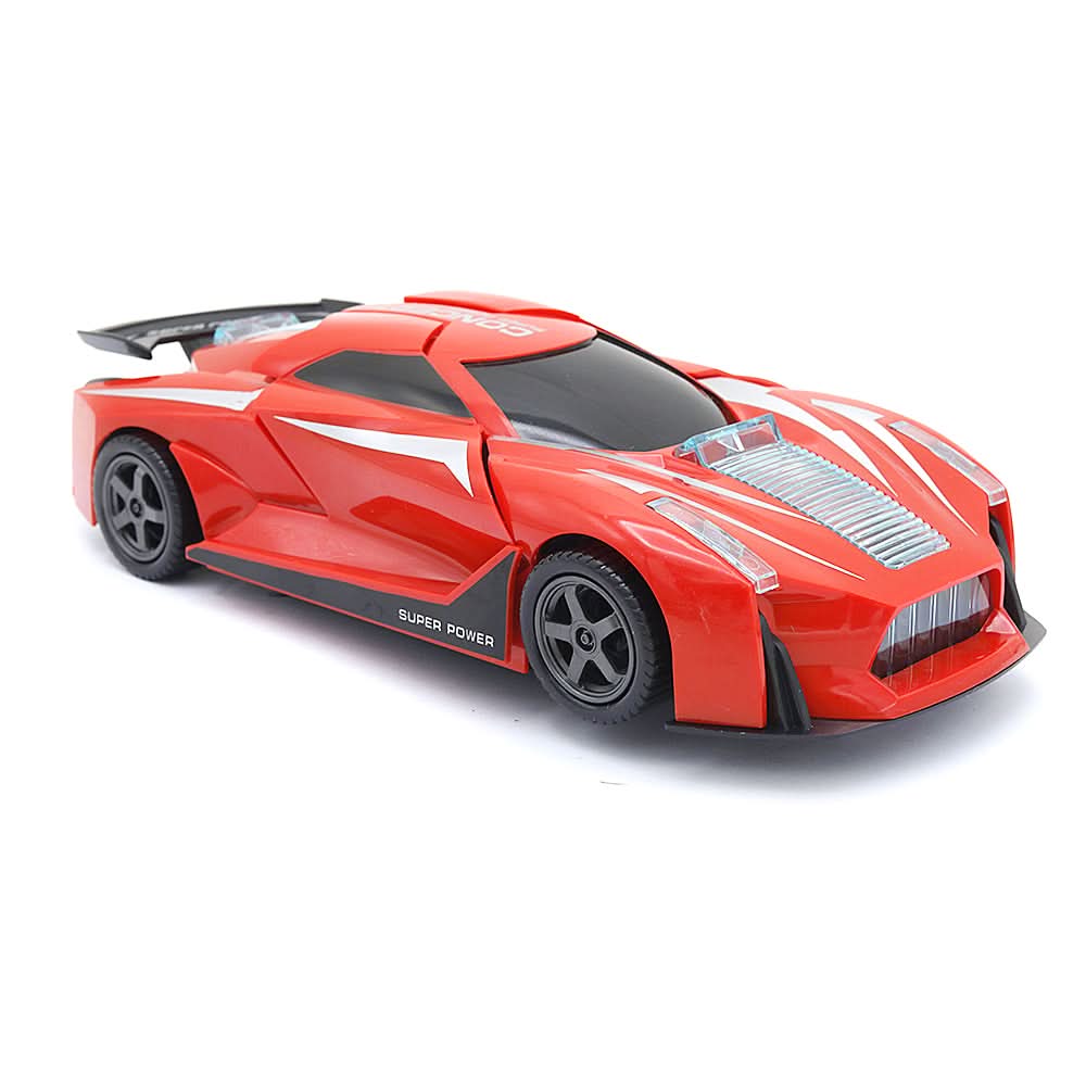 Concept Bump And Go Car With Light & Music - Multi, Kids, Non-Remote Control, Chase Value, Chase Value