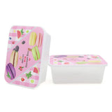 Storage Box 2 Pcs Set - Pink, Home & Lifestyle, Storage Boxes, Chase Value, Chase Value