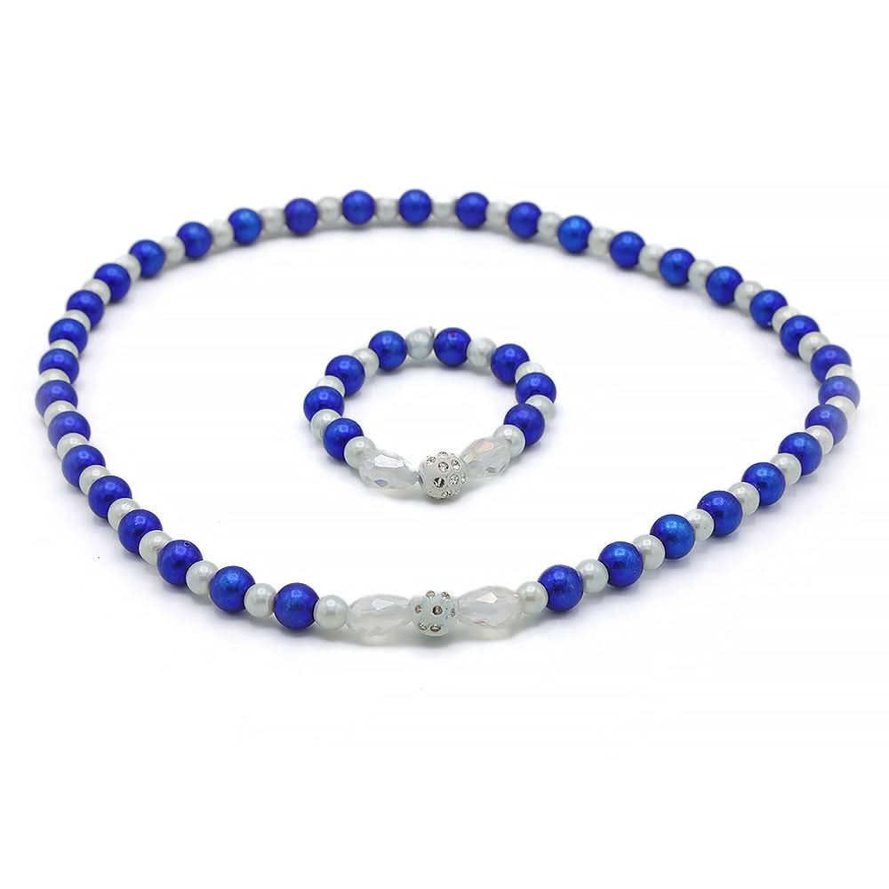 Girls Mala - Royal Blue, Kids, Necklace And Chains, Chase Value, Chase Value