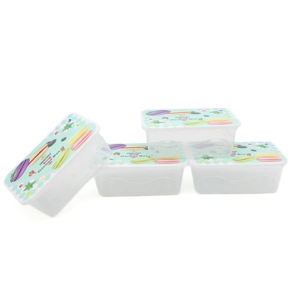 Storage Box 4 Pcs Set - Cyan, Home & Lifestyle, Storage Boxes, Chase Value, Chase Value