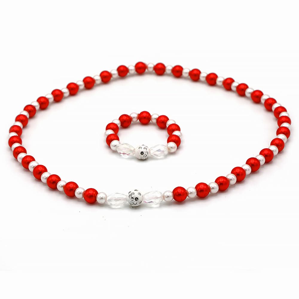 Girls Mala - Red, Kids, Necklace And Chains, Chase Value, Chase Value