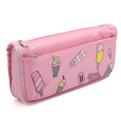 Sweet Smile Pencil Pouch (0F1) - Pink, Kids, Pencil Boxes And Stationery Sets, Chase Value, Chase Value