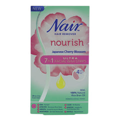 Nair Face Strips 20S ( Cherry Blossom ), Beauty & Personal Care, Hair Removal, Nair, Chase Value