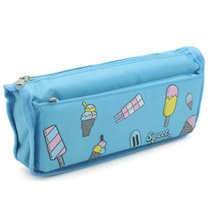 Sweet Smile Pencil Pouch (0F1) - Blue, Kids, Pencil Boxes And Stationery Sets, Chase Value, Chase Value