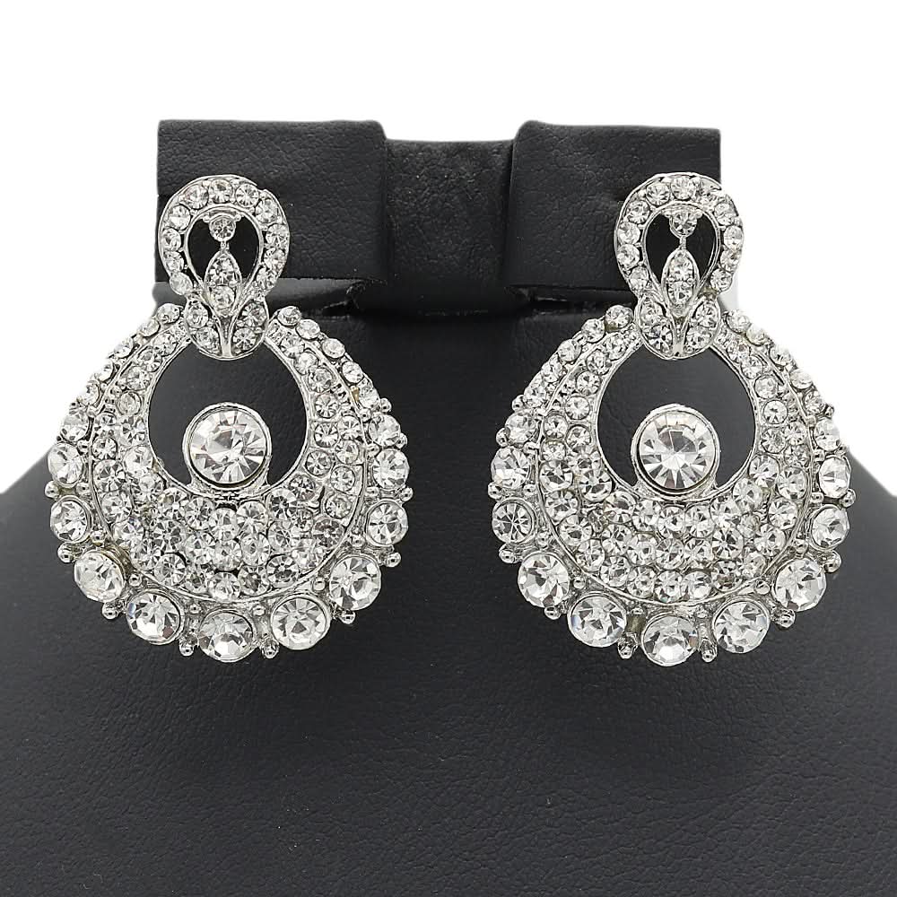 Women's Earrings - Silver, Women, Earrings & Tops, Chase Value, Chase Value