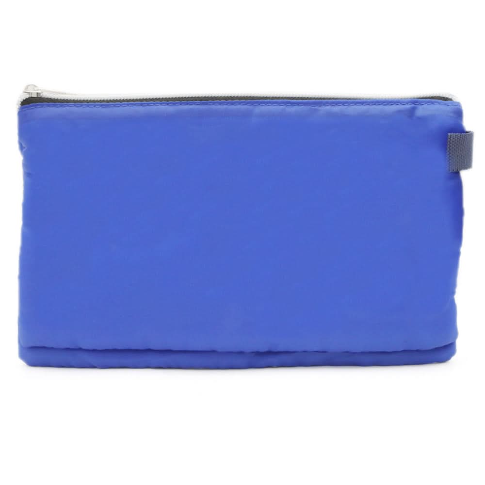 Pencil Pouch Two Zipper - Blue, Kids, Pencil Boxes And Stationery Sets, Chase Value, Chase Value
