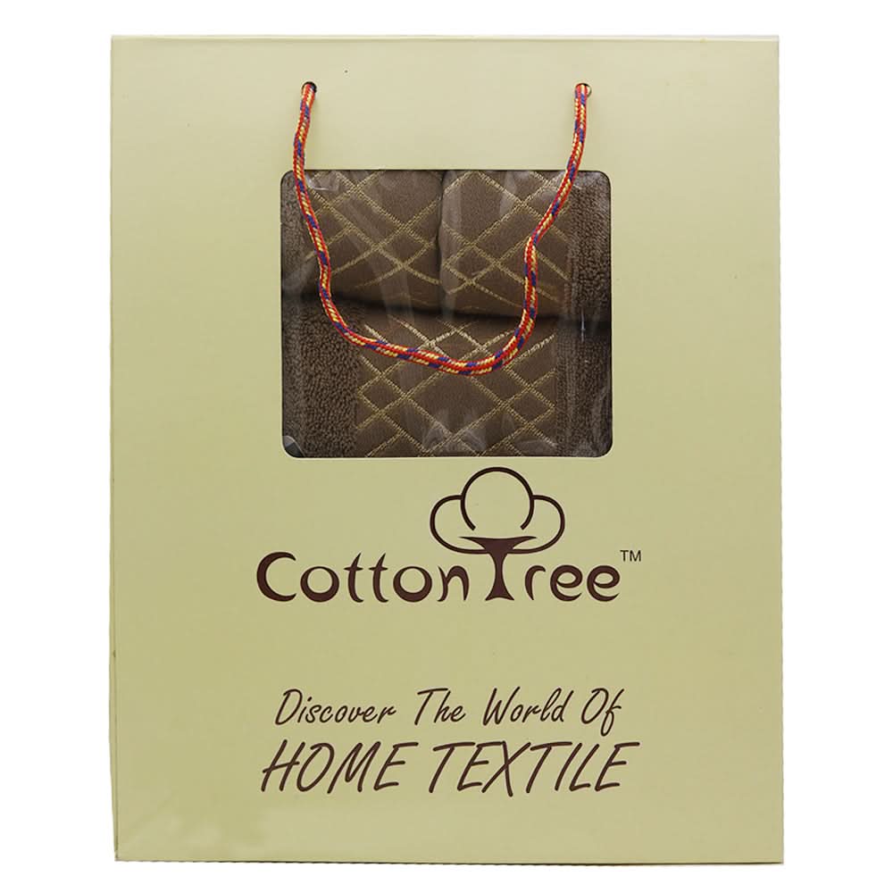 Towel Set 3 Pcs C.T - Beige, Home & Lifestyle, Bath Towels, Chase Value, Chase Value