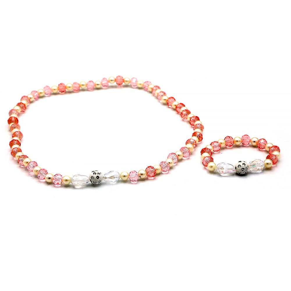 Girls Mala - Light Pink, Kids, Necklace And Chains, Chase Value, Chase Value