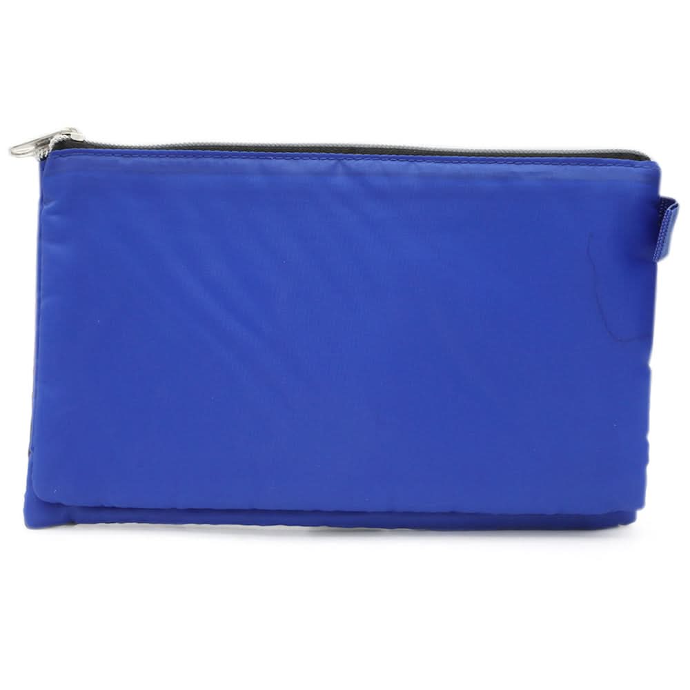 Pencil Pouch Two Zipper - Blue, Kids, Pencil Boxes And Stationery Sets, Chase Value, Chase Value