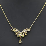 Women's American Diamond Jewelry Set - Golden, Women, Jewellery Set, Chase Value, Chase Value