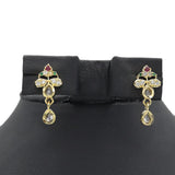 Women's American Diamond Jewelry Set - Golden, Women, Jewellery Set, Chase Value, Chase Value