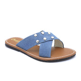 Girls Slipper - Light Blue, Kids, Girls Slippers, Chase Value, Chase Value