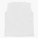 Boys Sando T-Shirt - White, Boys T-Shirts, Chase Value, Chase Value