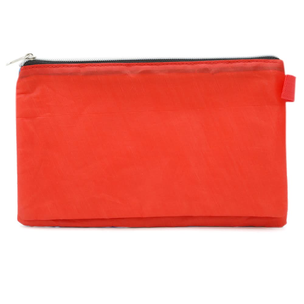 Pencil Pouch Two Zipper - Red, Kids, Pencil Boxes And Stationery Sets, Chase Value, Chase Value