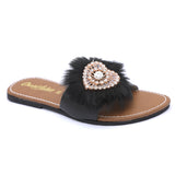 Girls Slipper - Black, Kids, Girls Slippers, Chase Value, Chase Value