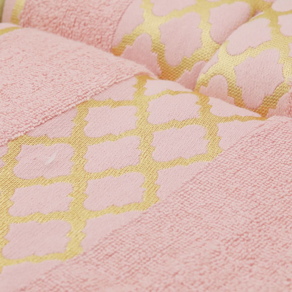 Towel Set 3 Pcs C.T - Pink, Home & Lifestyle, Bath Towels, Chase Value, Chase Value