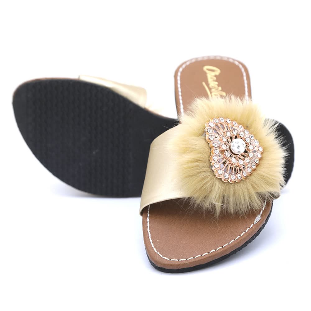 Girls Slipper - Fawn, Kids, Girls Slippers, Chase Value, Chase Value