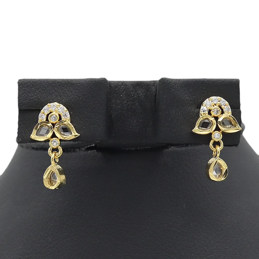 Women's American Diamond Jewelry Set - Golden, Women, Jewellery Set, Chase Value, Chase Value