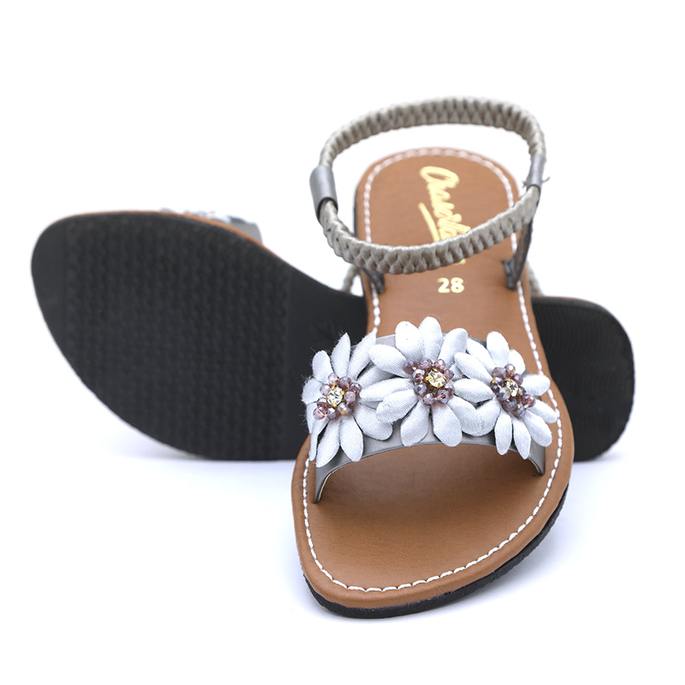Girls Sandal - Grey, Kids, Girls Sandals, Chase Value, Chase Value