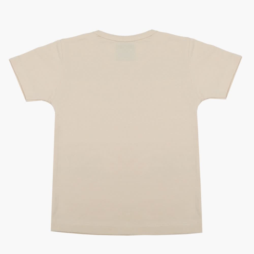 Boys Half Sleeves T-Shirt - Fawn, Boys T-Shirts, Chase Value, Chase Value
