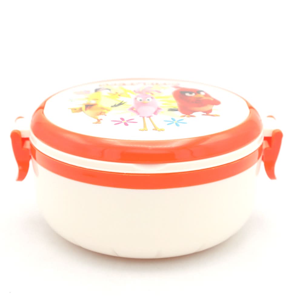 Joy Lunch Box With Spoon - Orange, Kids, Tiffin Boxes And Bottles, Chase Value, Chase Value