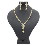 Women's American Diamond Necklace Set - Golden, Women, Jewellery Set, Chase Value, Chase Value