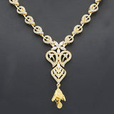 Women's American Diamond Necklace Set - Golden, Women, Jewellery Set, Chase Value, Chase Value