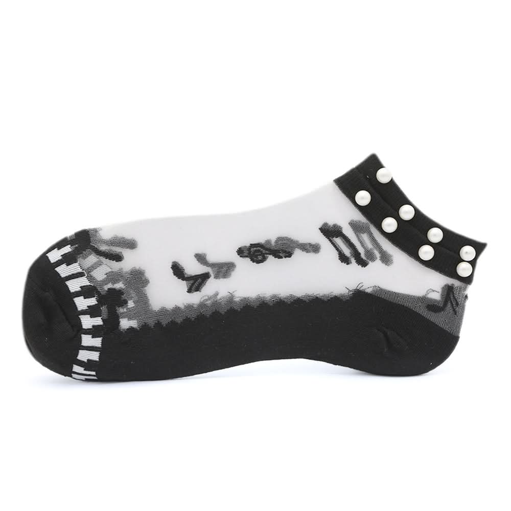 Women's Socks - Black, Women, Socks Stocking And Gloves, Chase Value, Chase Value