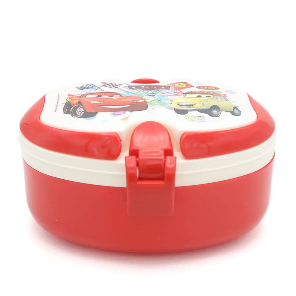 Hunter Lunch Box With Spoon - Red, Kids, Tiffin Boxes And Bottles, Chase Value, Chase Value