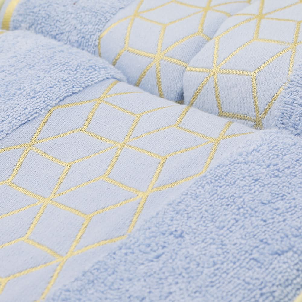 Towel Set 3 Pcs C.T - Blue, Home & Lifestyle, Bath Towels, Chase Value, Chase Value