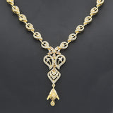 Women's American Diamond Necklace Set - Copper, Women, Jewellery Set, Chase Value, Chase Value