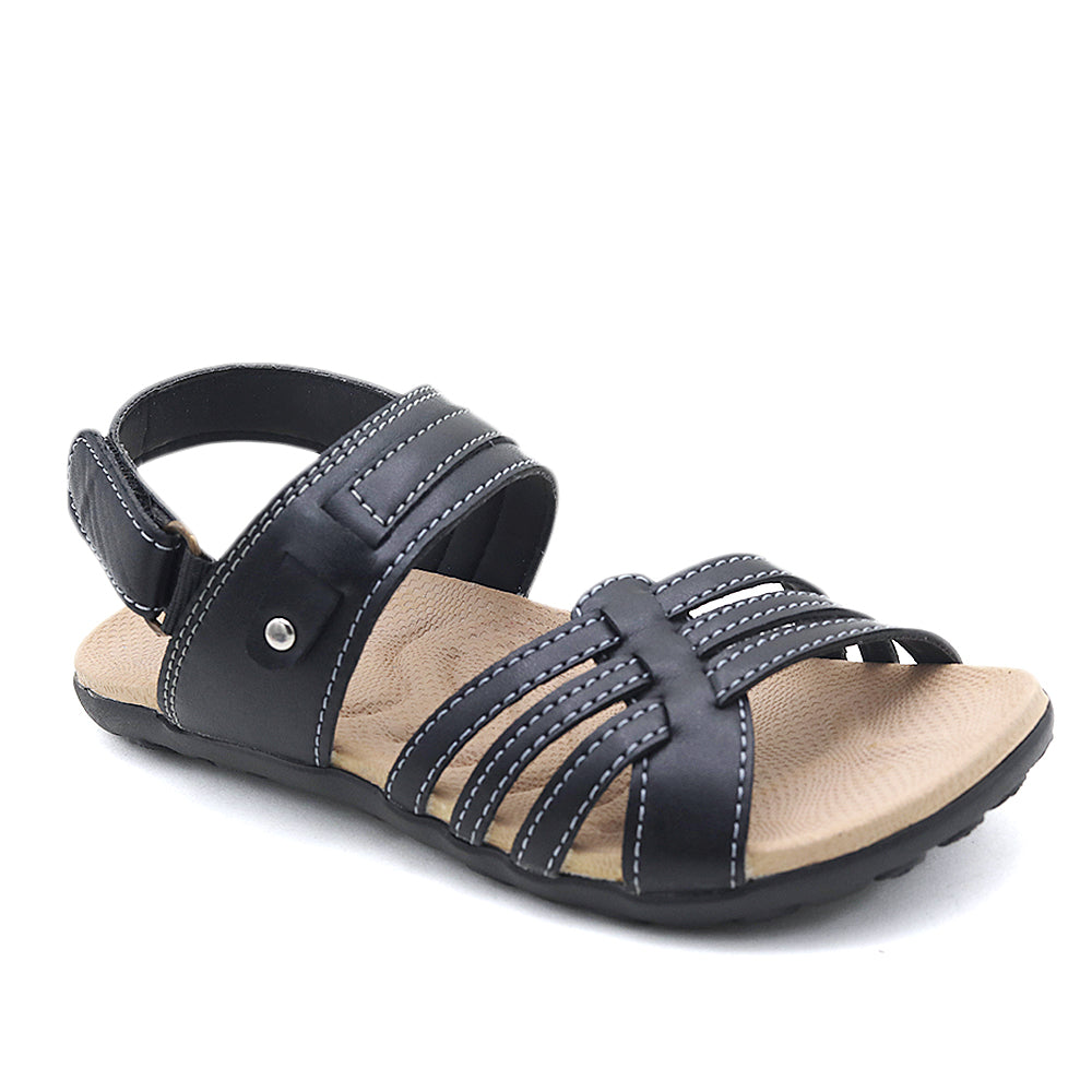 Boys Sandal - Black, Kids, Boys Sandals, Chase Value, Chase Value