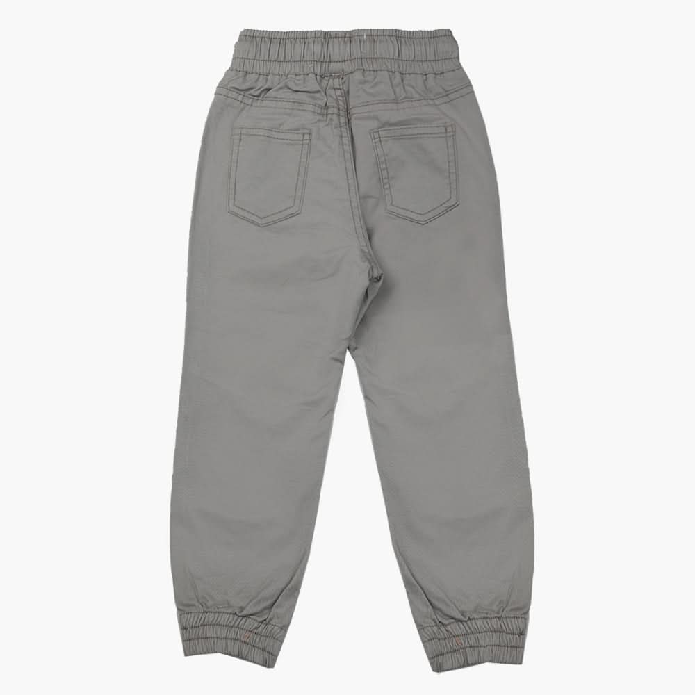 Boys Cotton Jogger Pant - Light Grey, Boys Pants, Chase Value, Chase Value