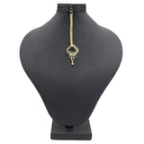 Women's American Diamond Head Tikka - Golden, Women, Hair And Head Jewellery, Chase Value, Chase Value