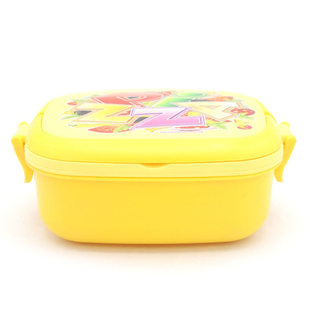 Smart Lunch Box With Spoon - Yellow, Kids, Tiffin Boxes And Bottles, Chase Value, Chase Value