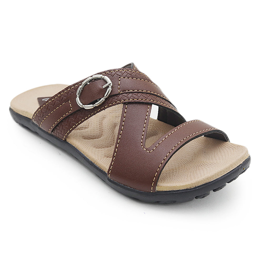 Boys Slipper - Brown, Kids, Boys Slippers, Chase Value, Chase Value