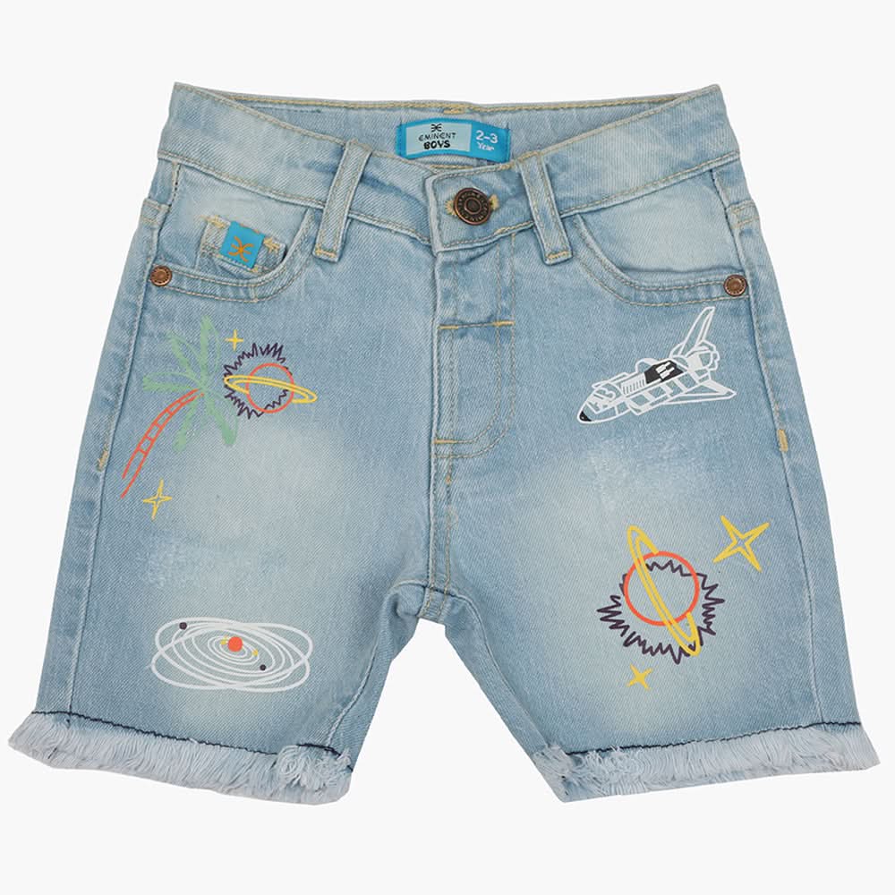 Boys Denim Shorts - Light Blue, Boys Shorts, Chase Value, Chase Value