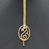 Women's American Diamond Head Tikka - Golden, Women, Hair And Head Jewellery, Chase Value, Chase Value