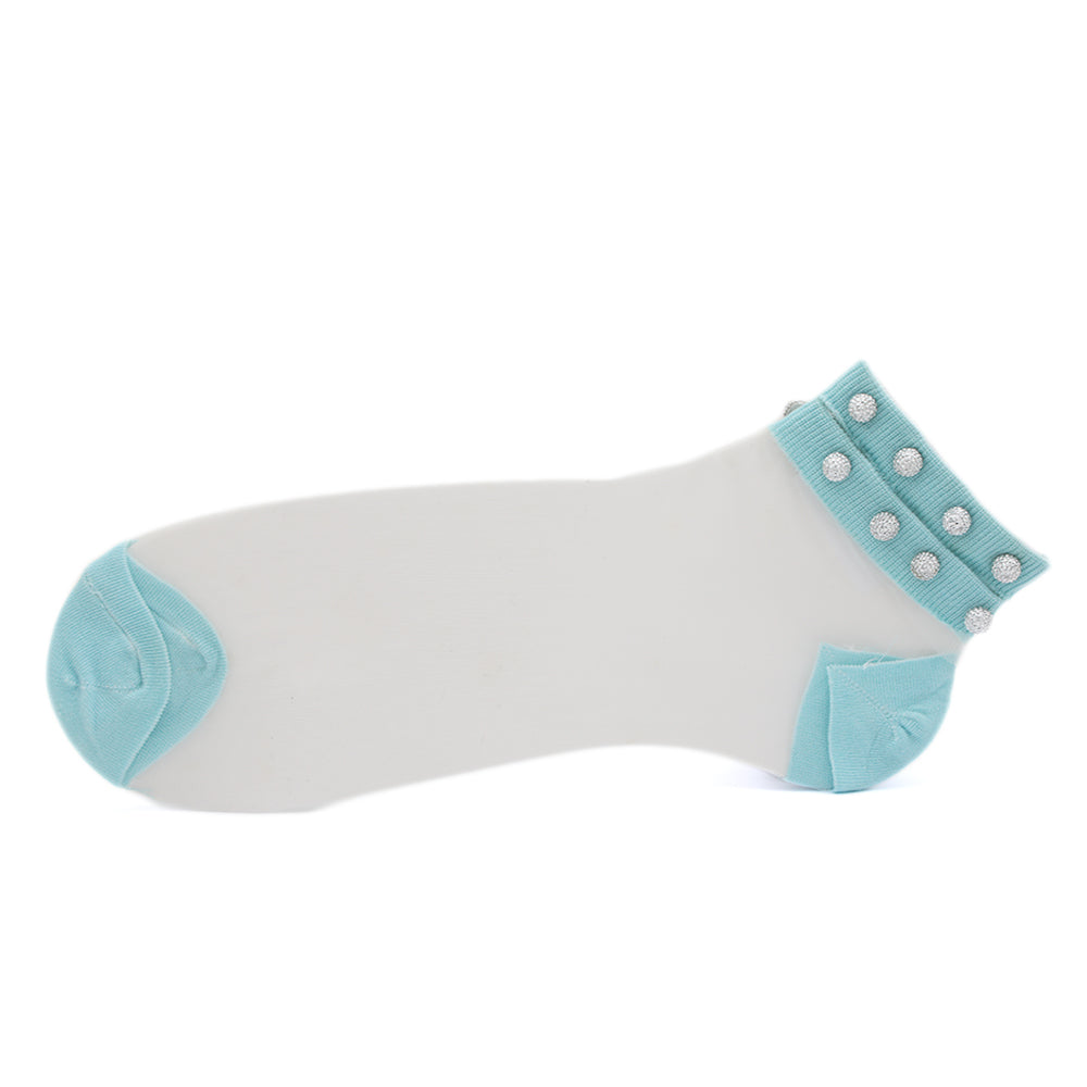 Women's Socks - Cyan, Women, Socks Stocking And Gloves, Chase Value, Chase Value